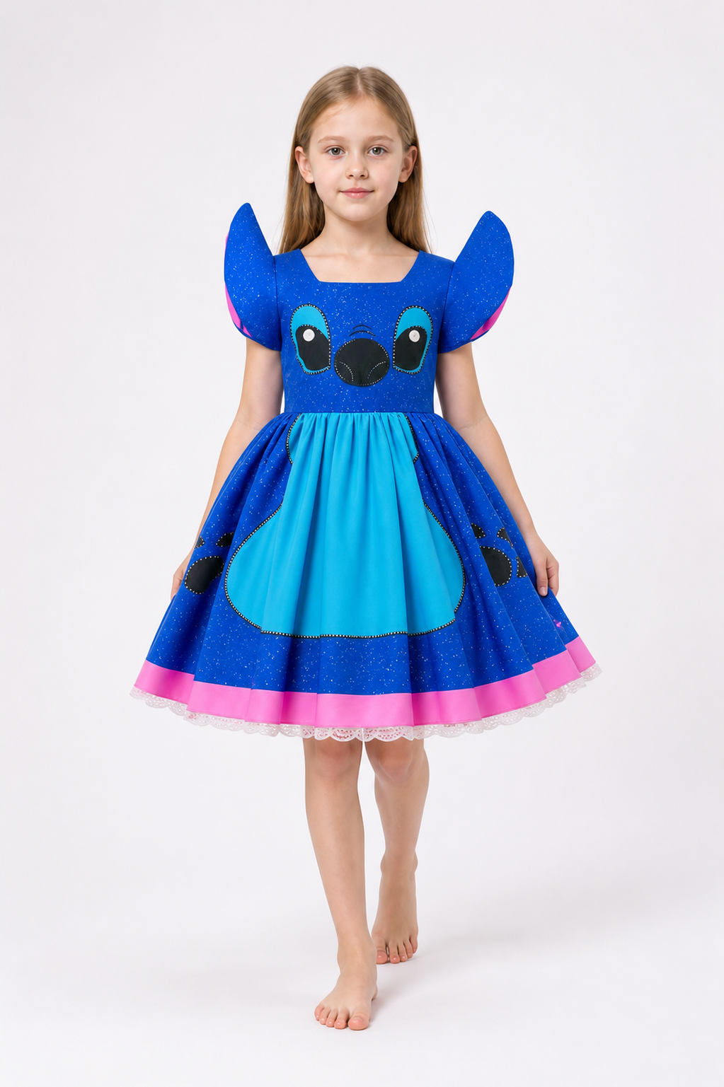 Stitch Costume with a Full Skirt and Puff Sleeves Costumes detail 2