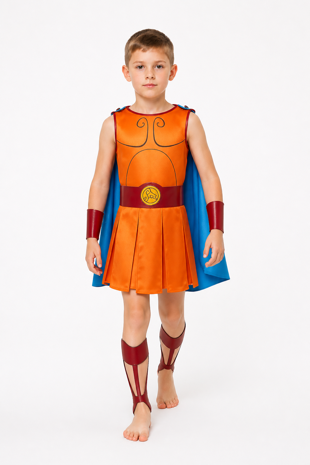Hercules Cosplay Costume with Cape and Belt Costume Capes detail 2