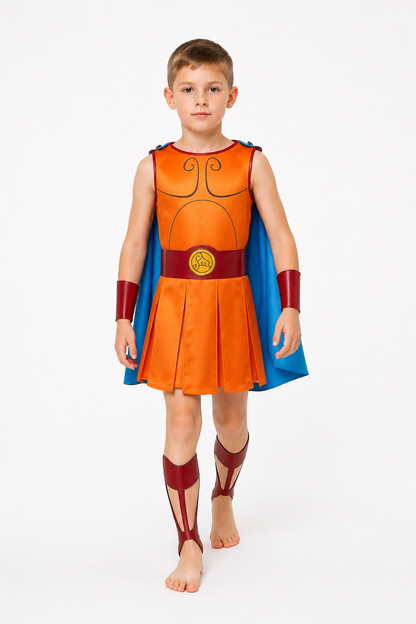 Hercules Cosplay Costume with Cape and Belt Costume Capes detail 2