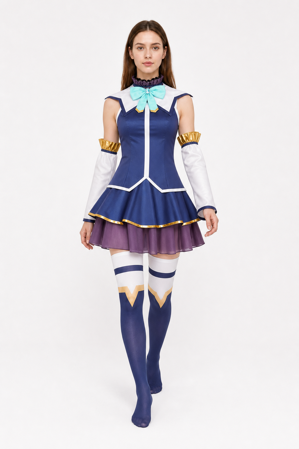 Aqua Cosplay Costume from the Anime KonoSuba: God's Blessing on This Wonderful Costumes detail 2