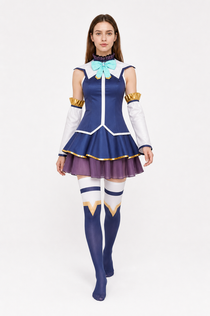 Aqua Cosplay Costume from the Anime KonoSuba: God's Blessing on This Wonderful Costumes detail 2