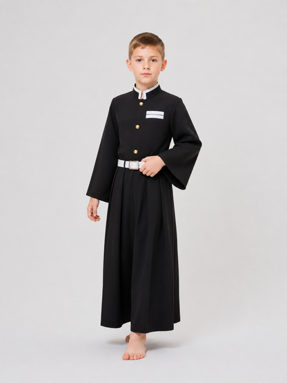 Tokito Muichiro Cosplay Costume: Top, Pants, and Belt Costumes detail 2