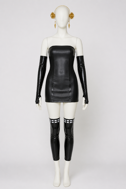 Yor Forger Cosplay Costume from the Anime Spy x Family Costumes detail 2