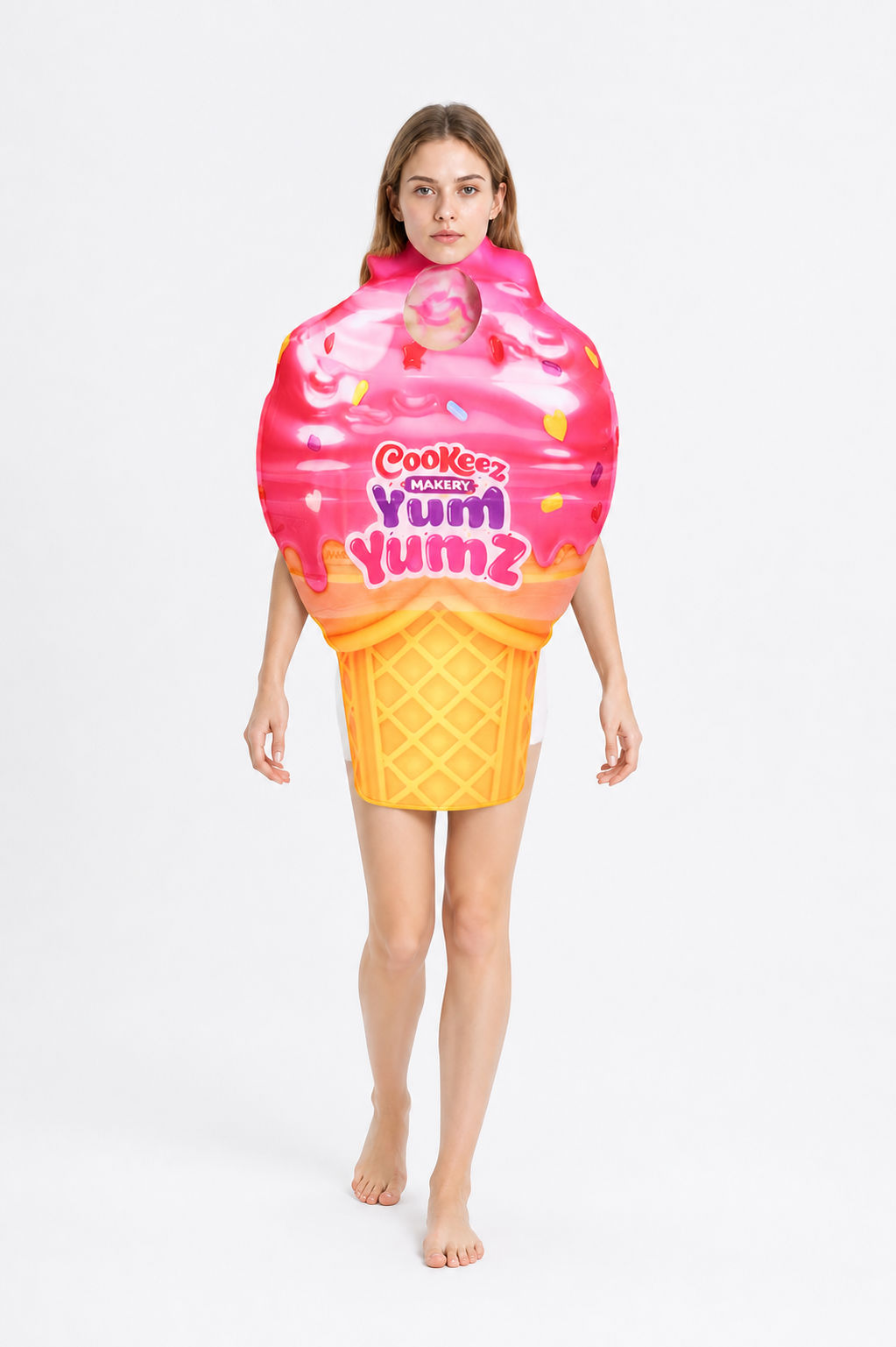 Jumpsuit in the Shape of a Giant Palm with Palm Line Pattern product detail