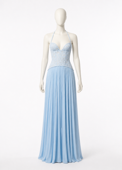 Spaghetti-Strap Dress with a Corset-Style Bodice Costume Dresses detail