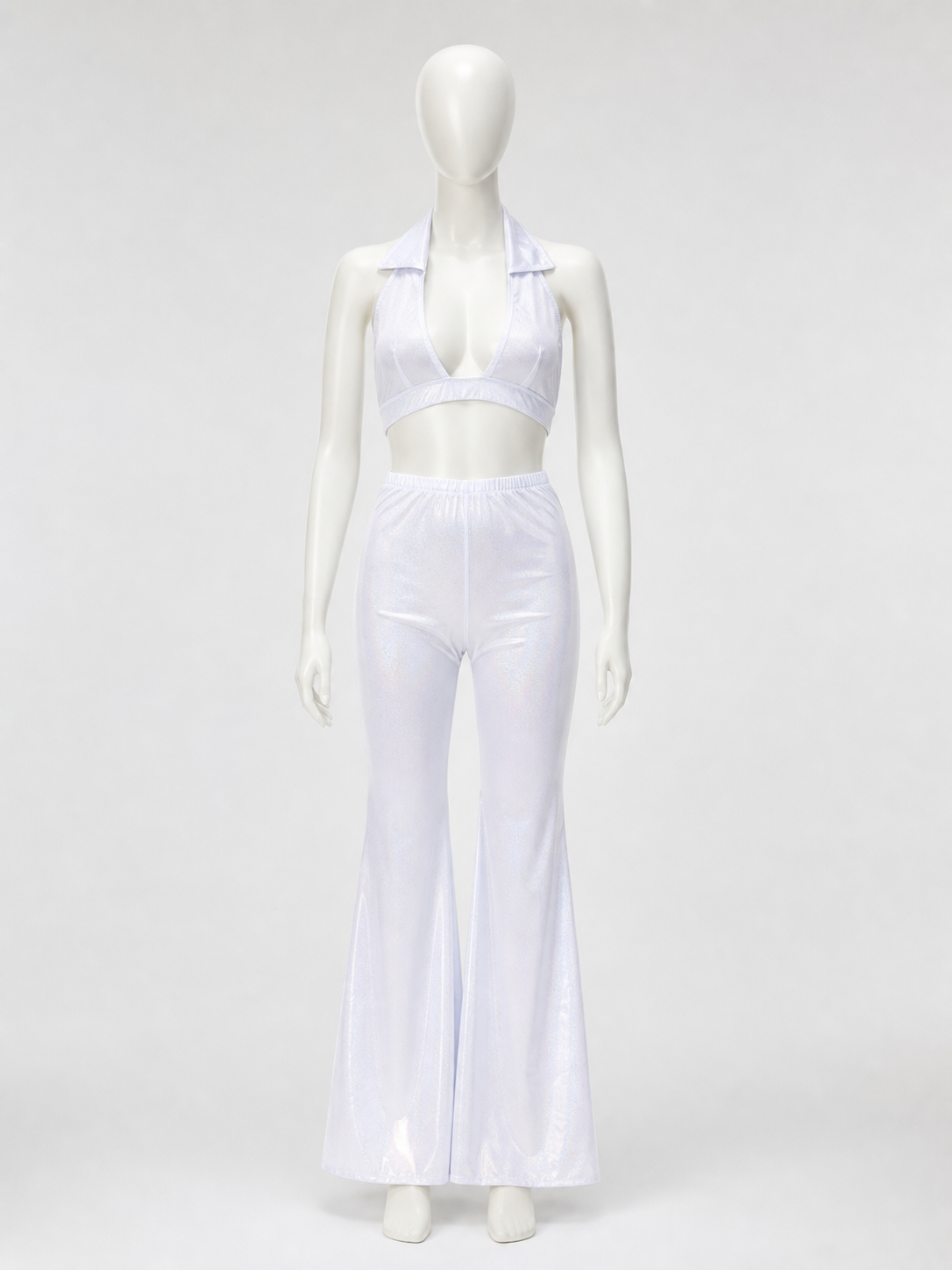 Disco-Style Cosplay Costume: Top and Pants
