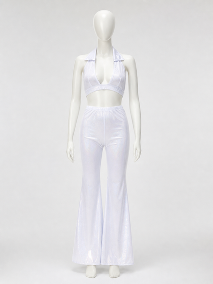 Disco-Style Cosplay Costume: Top and Pants