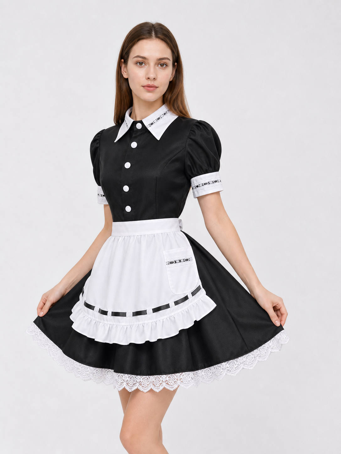 Doctor Emily Dyer Cosplay Maid Costume