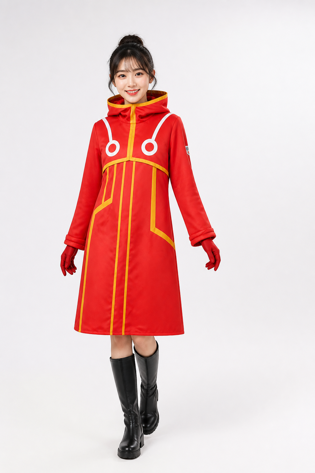 Hooded Robe with the Number 163 for Luffy Cosplay Costumes detail 2