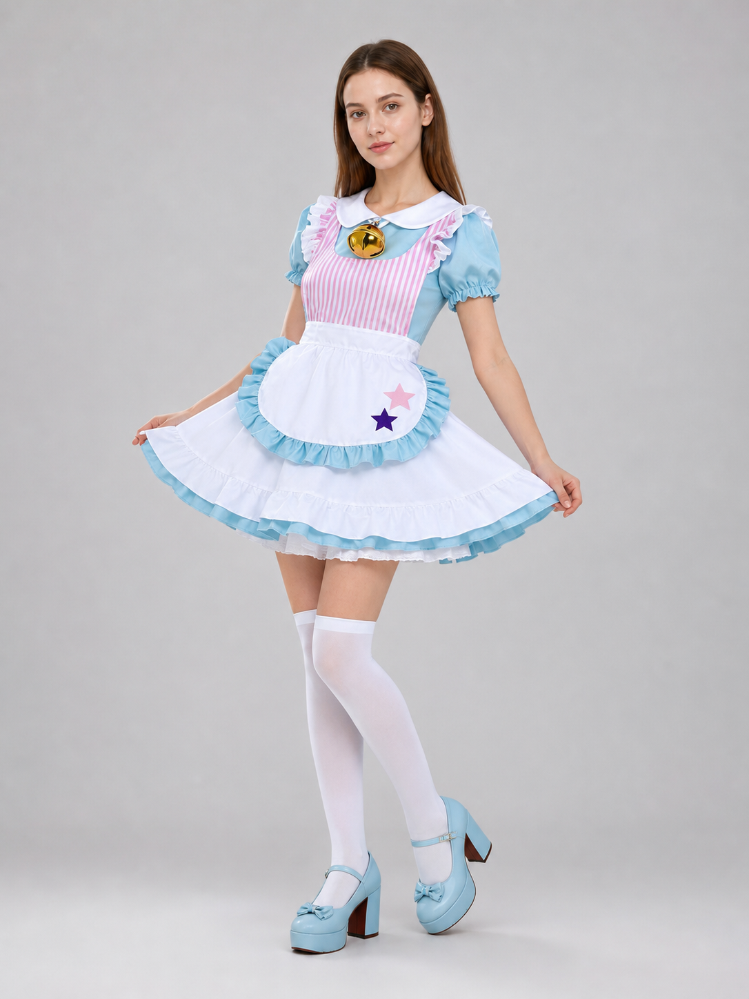 Maid-Style Cosplay Costume Dress