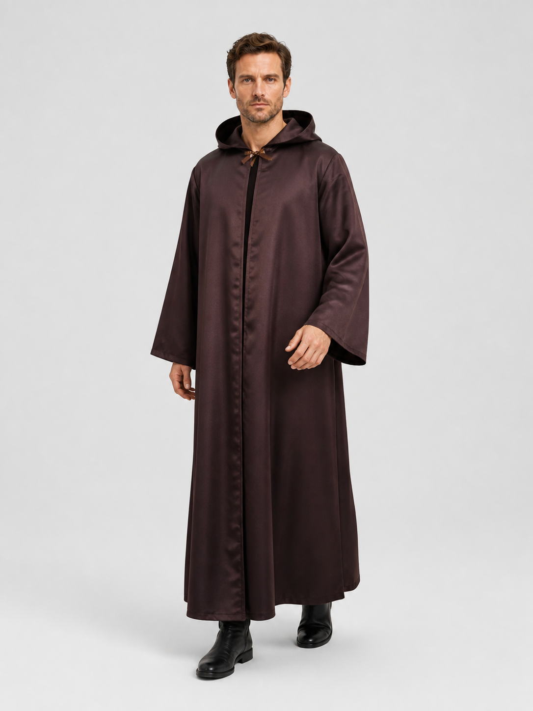 Hooded Jedi Cloak for Cosplay and Halloween Costume Capes detail