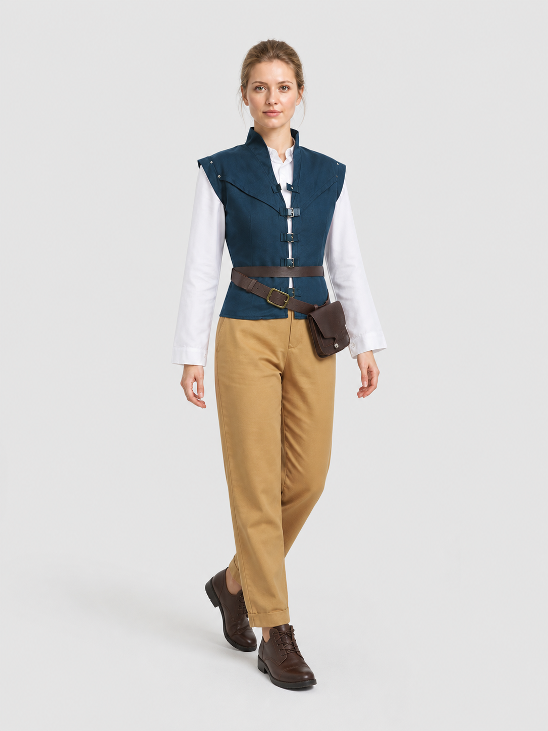 Flynn Rider Cosplay Costume Set