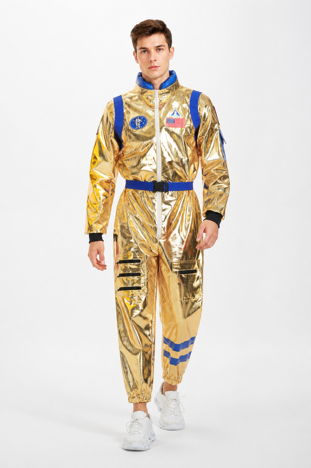 Astronaut Jumpsuit with Stand Collar product detail