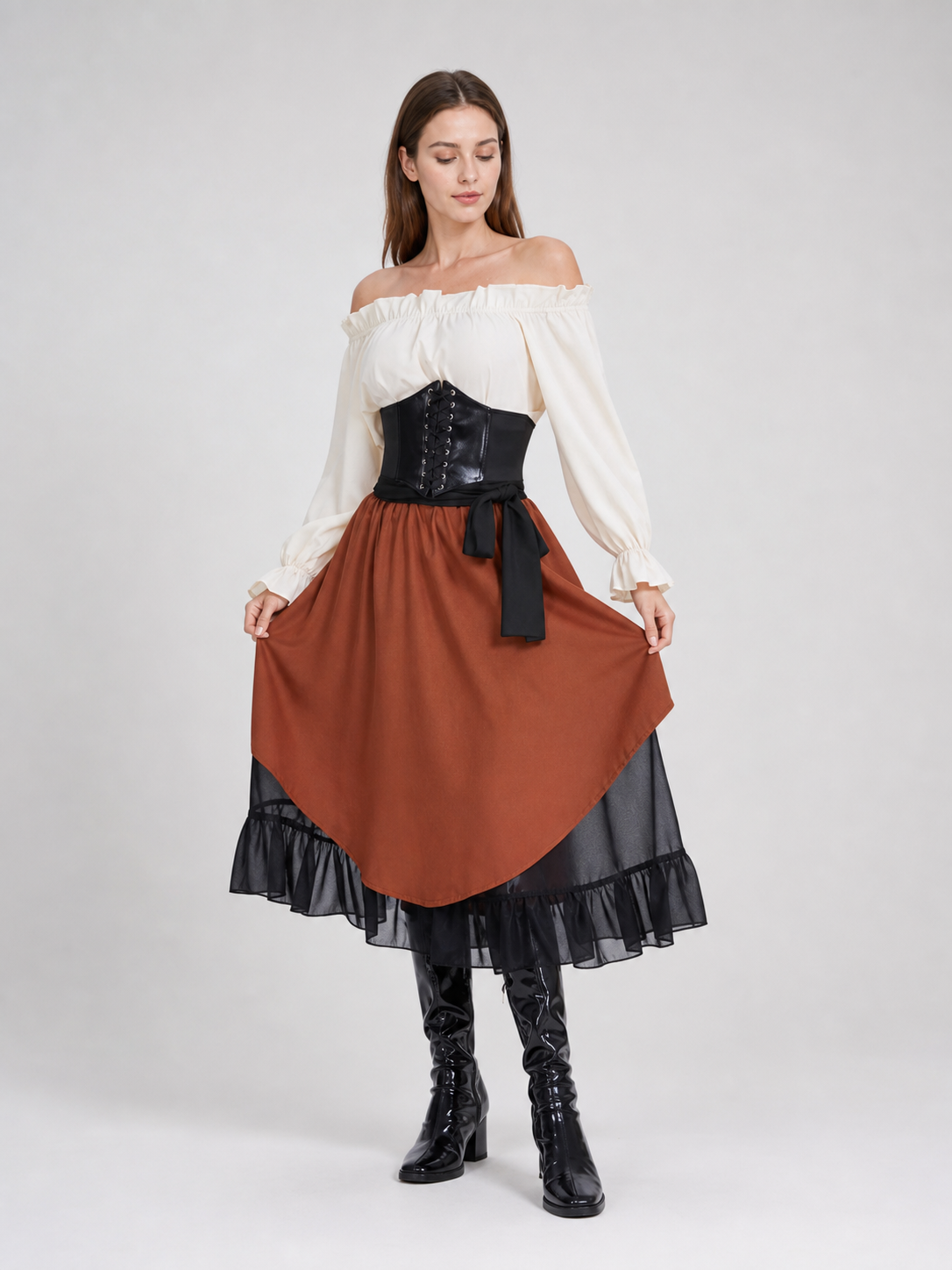 Halloween Pirate Costume with Accessories
