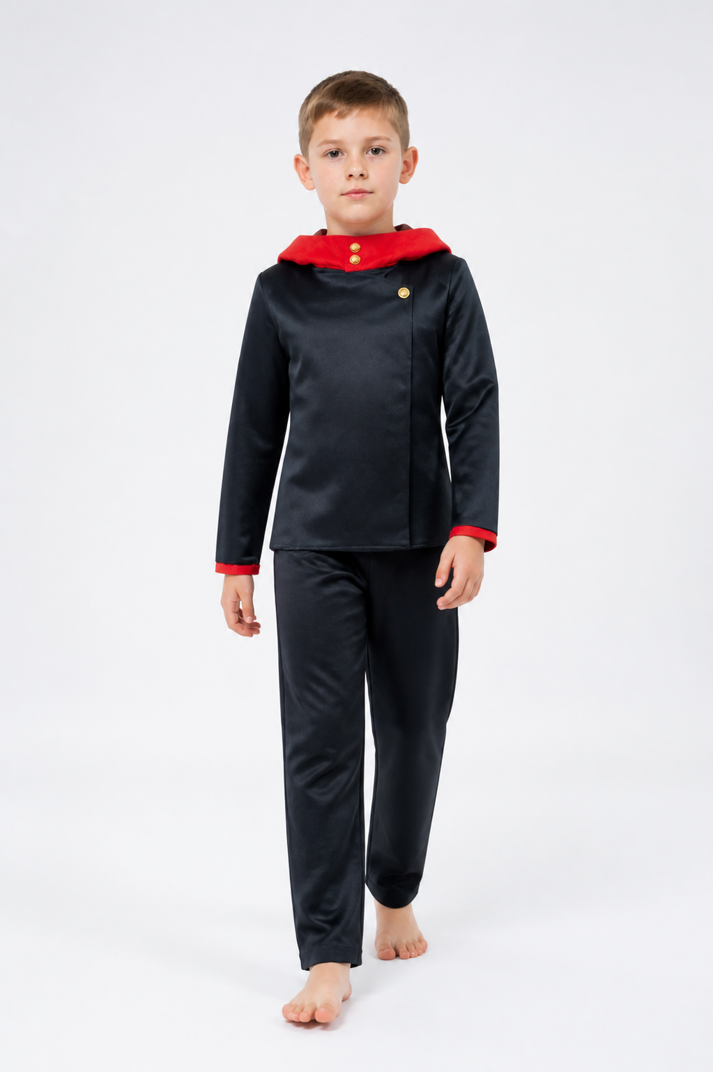 JJK Anime Cosplay Costume, Black, with Hood Costumes detail 2