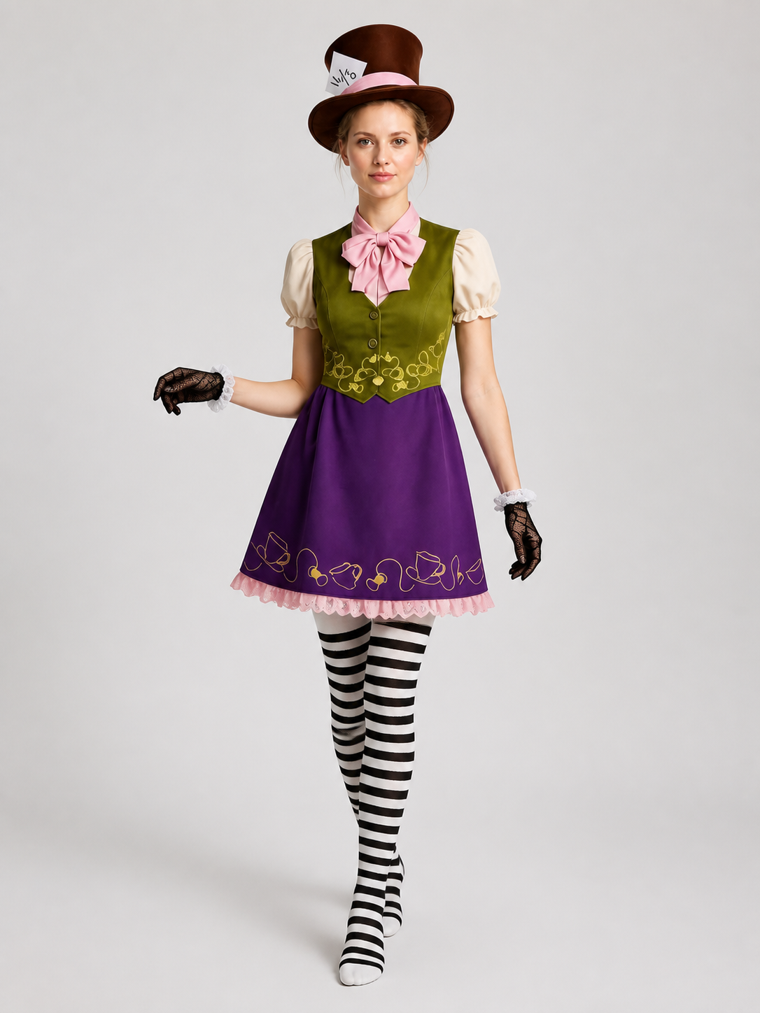 Mad Hatter Costume from Alice in Wonderland Costumes detail 2