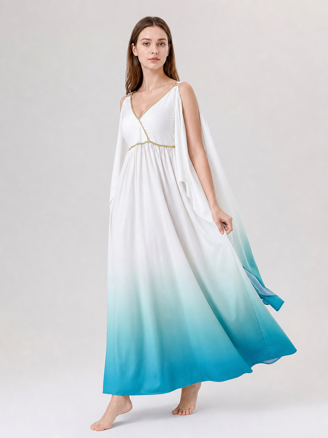 Ancient Greek-Style Cosplay Dress