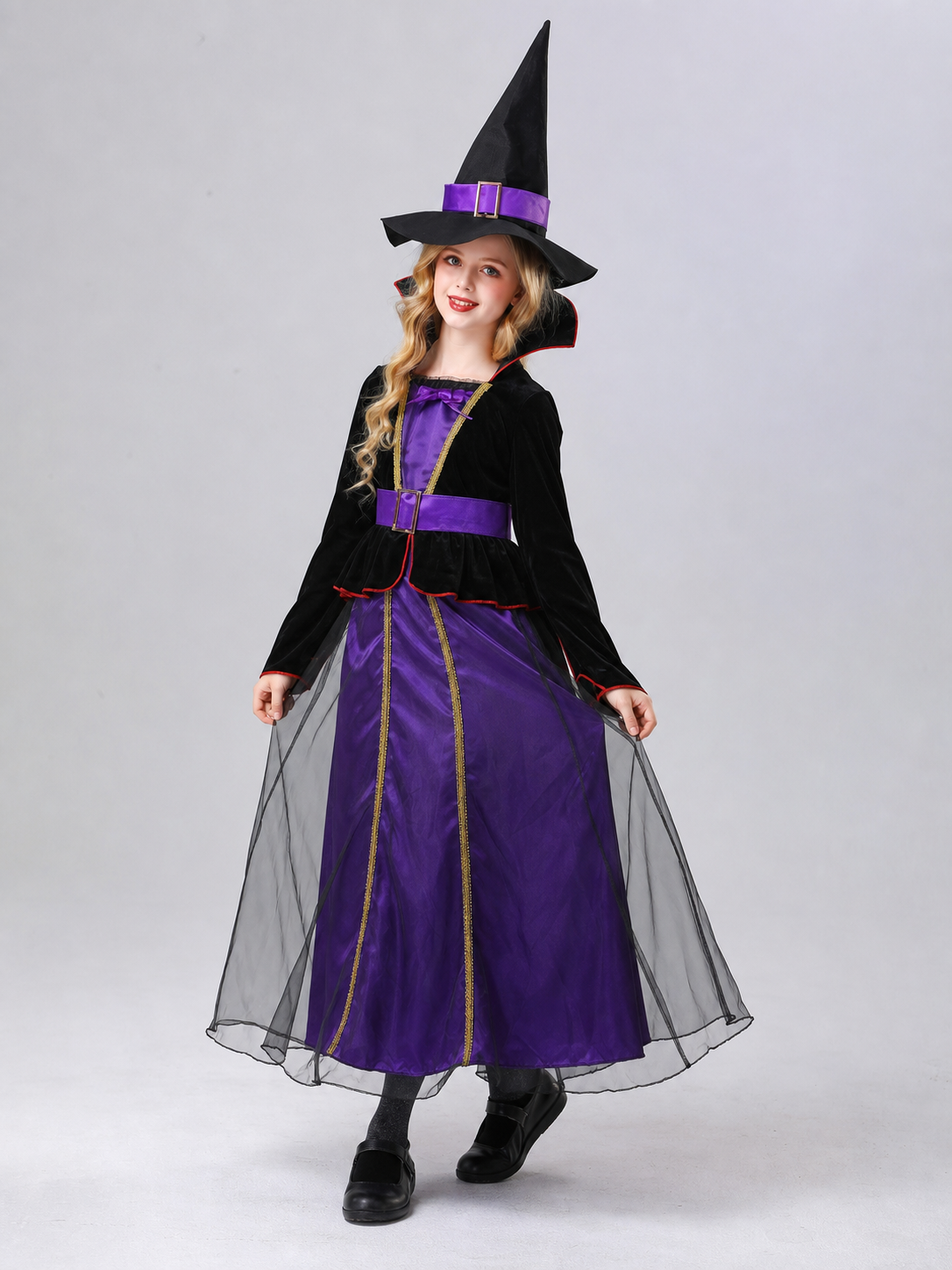 Costume with Dress and Pointed Hat