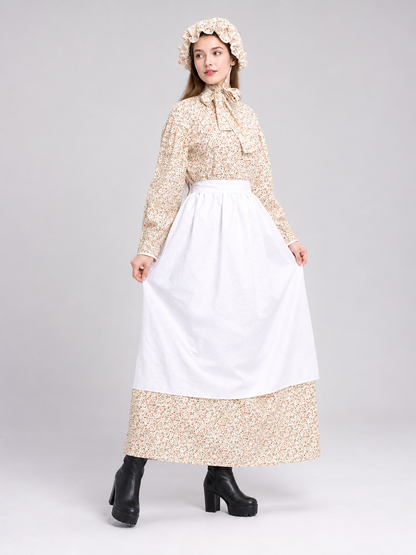 Grandmother She-Wolf Carnival Dress with Apron