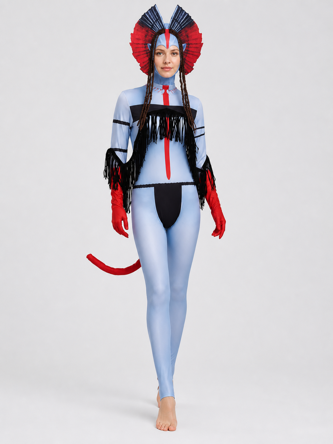 Avatar 3 Cosplay Costume — Jumpsuit with Headpiece product detail