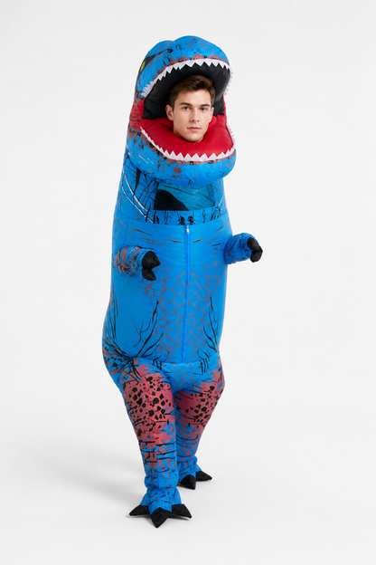 Inflatable Tyrannosaurus Costume for Halloween Costumes detail 2