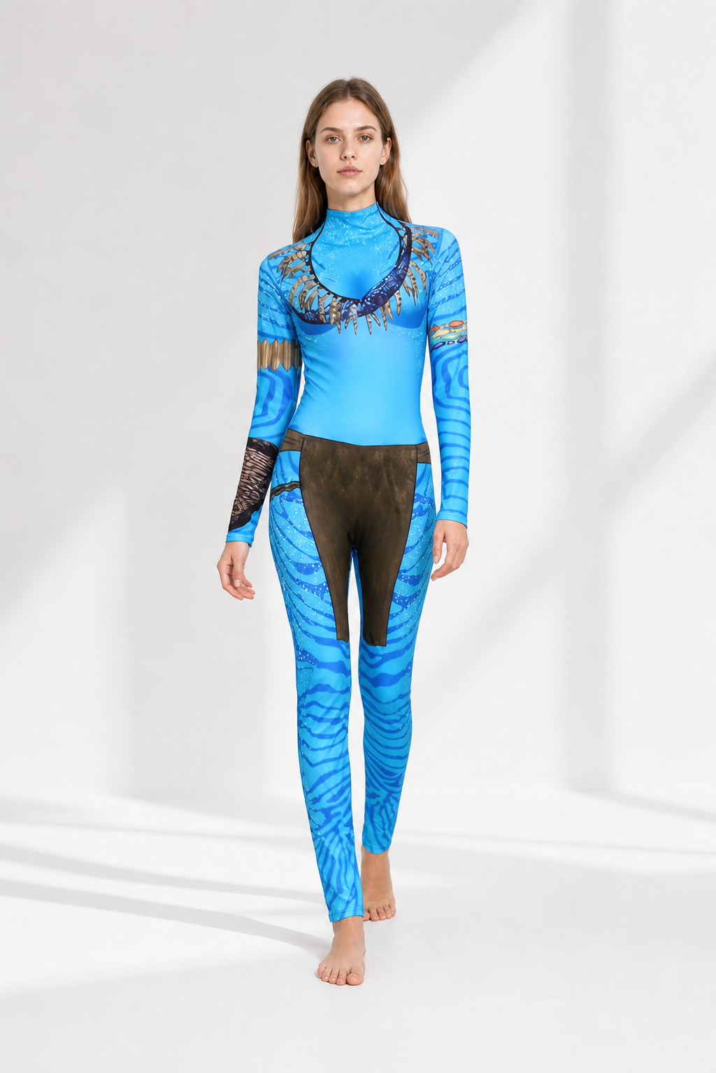 Avatar Jumpsuit Costume with High Collar Costumes detail 2