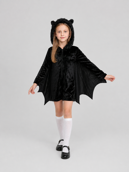 Bat Costume Jumpsuit with Hood for Cosplay Costumes detail 2