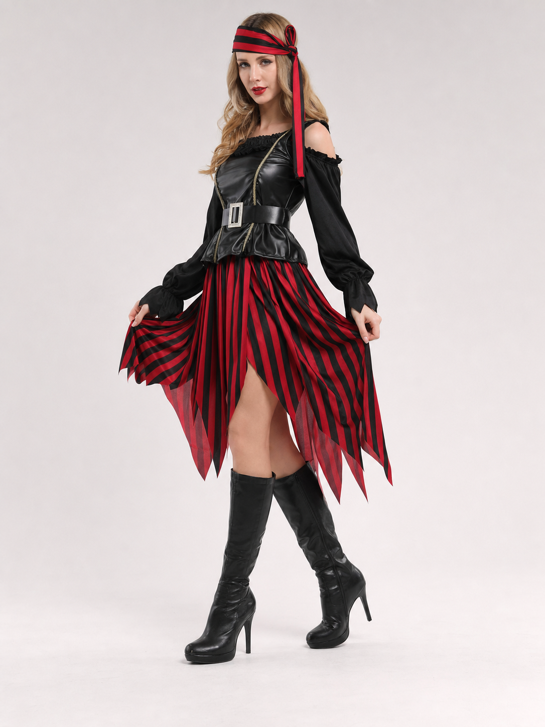 Pirate Halloween Costume with Sword and Belt