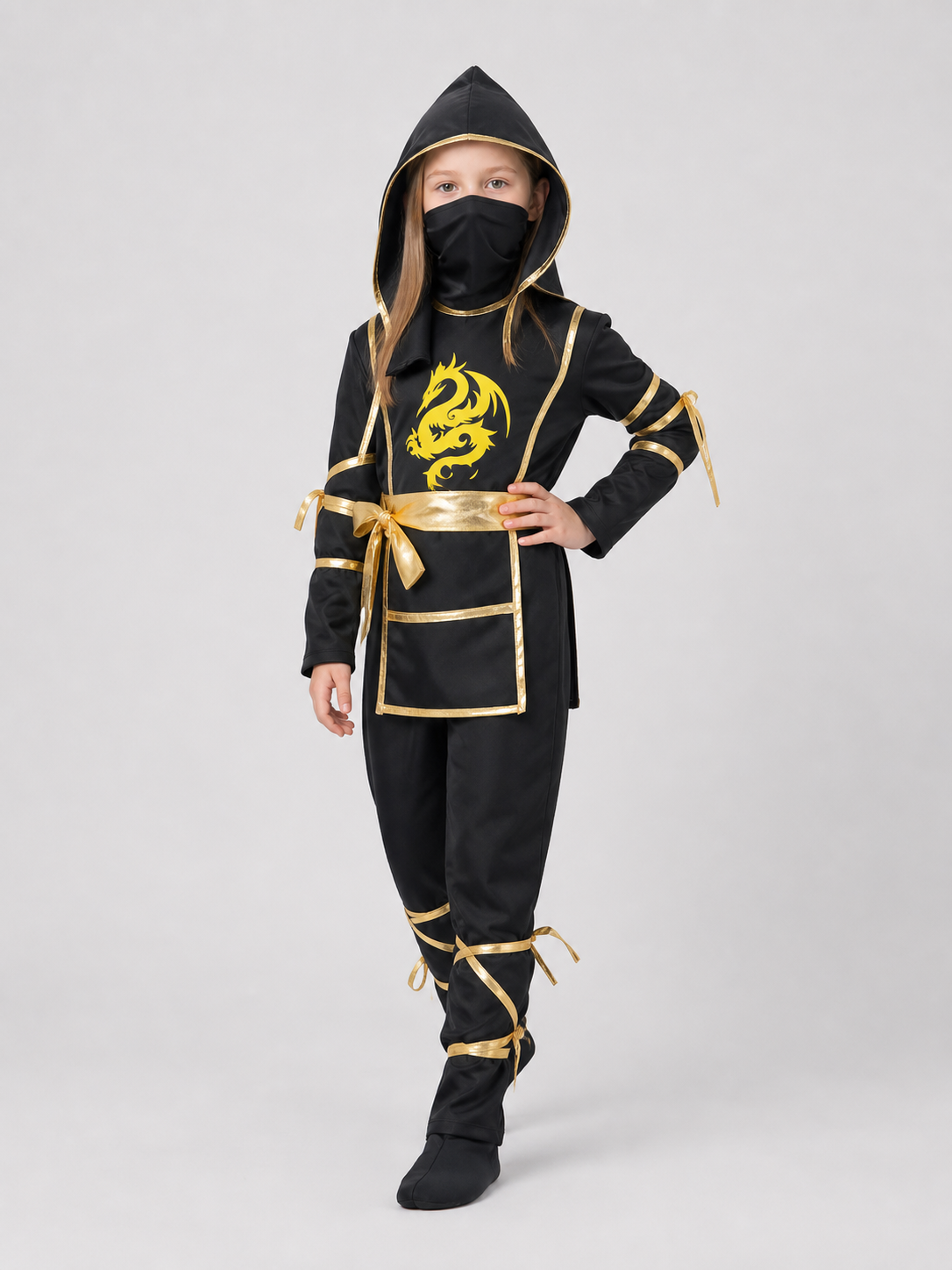 Children’s Naruto Ninja Costume for Cosplay, Set product detail 2
