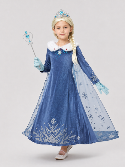 Children’s Elsa Princess Costume with Accessories product detail 2