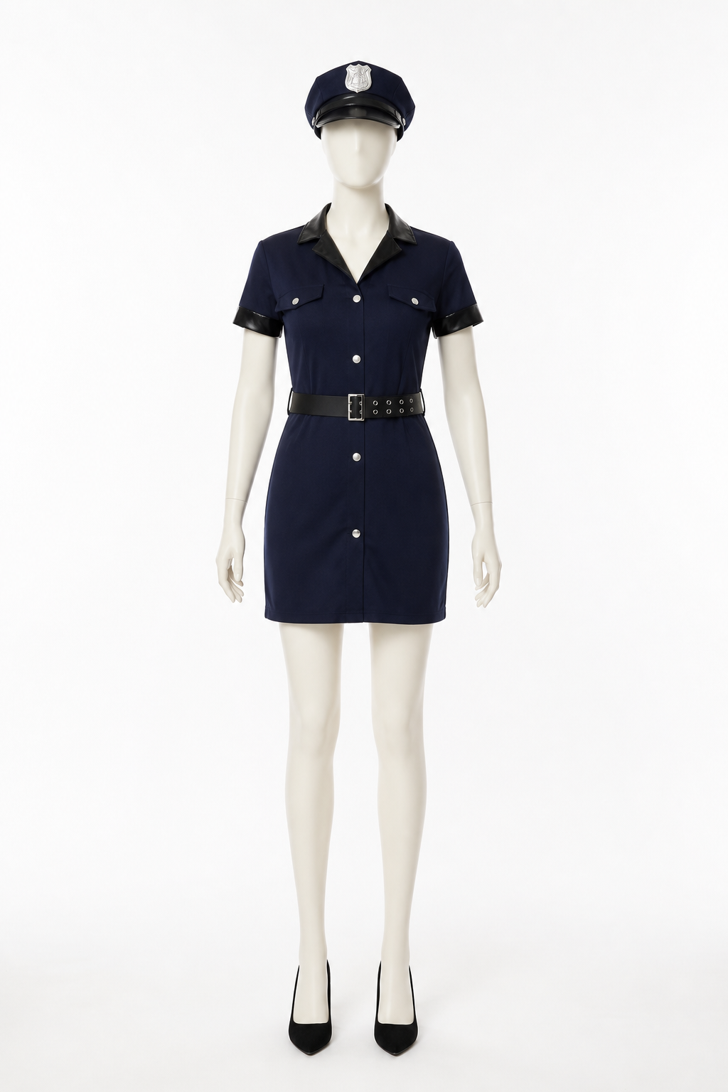 Police Uniform, Short Sleeves, Chest Pockets
