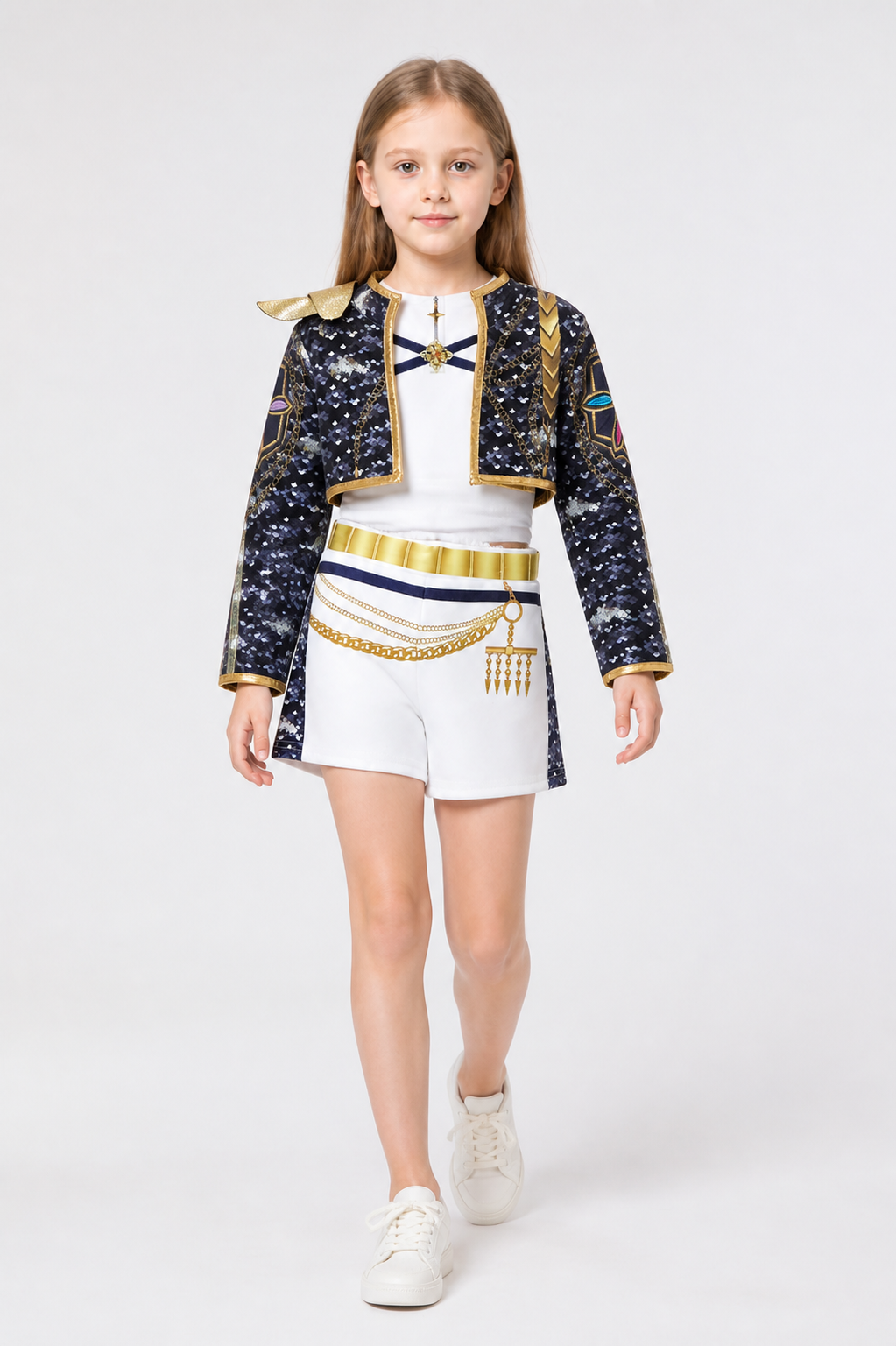 Stage Costume with Sequins and Gold