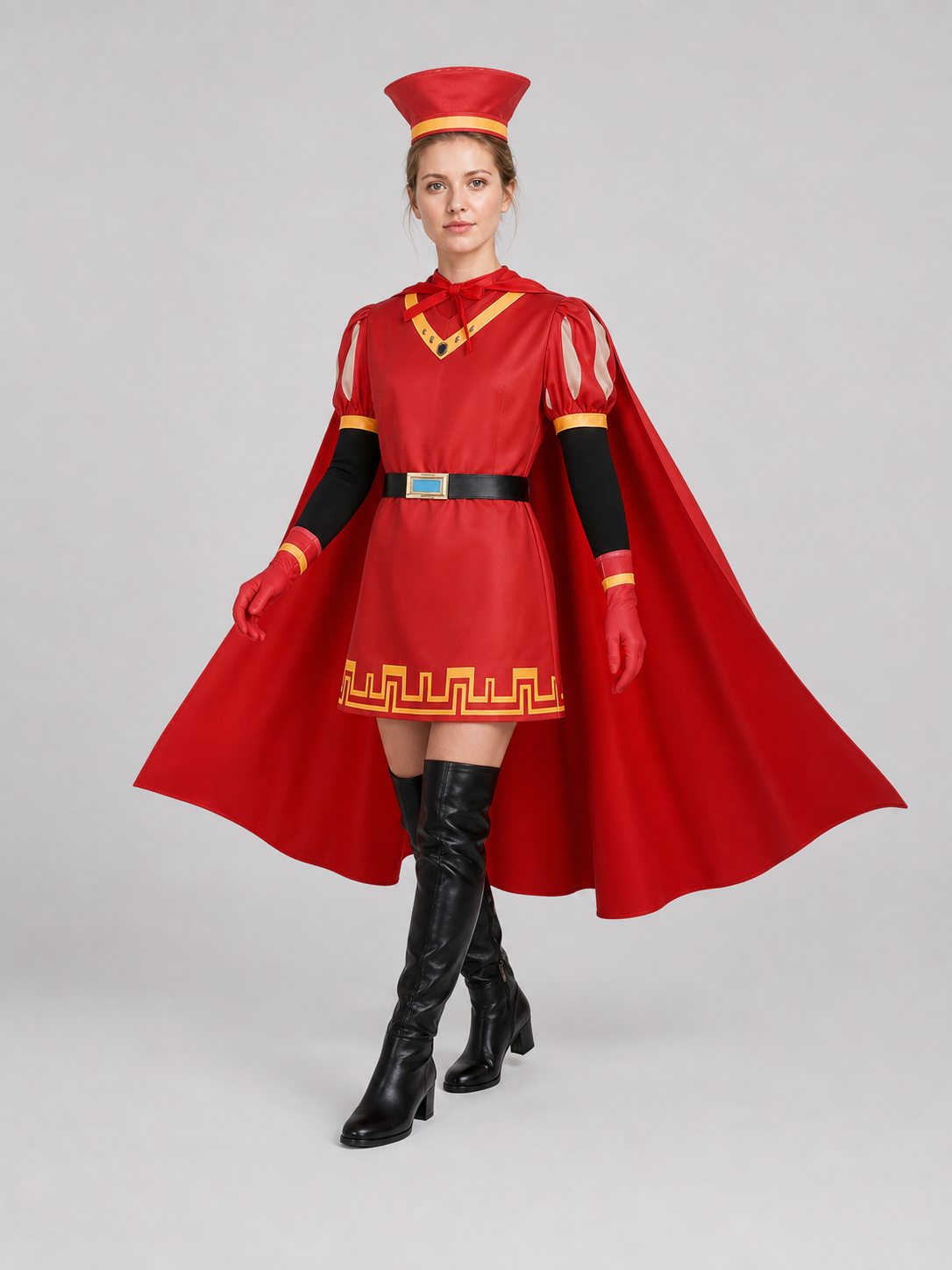 Lord Farquaad from Shrek Cosplay Costume with Cape Costume Capes detail 2