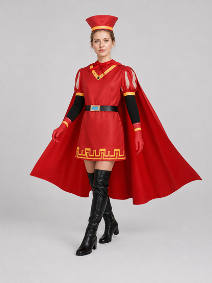 Lord Farquaad from Shrek Cosplay Costume with Cape Costume Capes detail 2