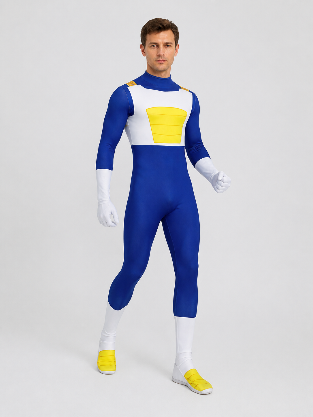 Vegeta Costume from Dragon Ball: Cosplay Jumpsuit Costumes detail 2