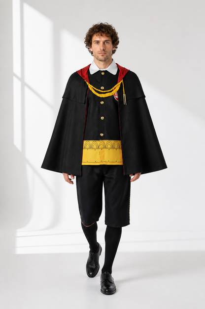 Character Costume with Cape and Pants for Cosplay Costume Capes detail 2