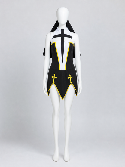 Cross Costume for Cosplay, Religious Robe
