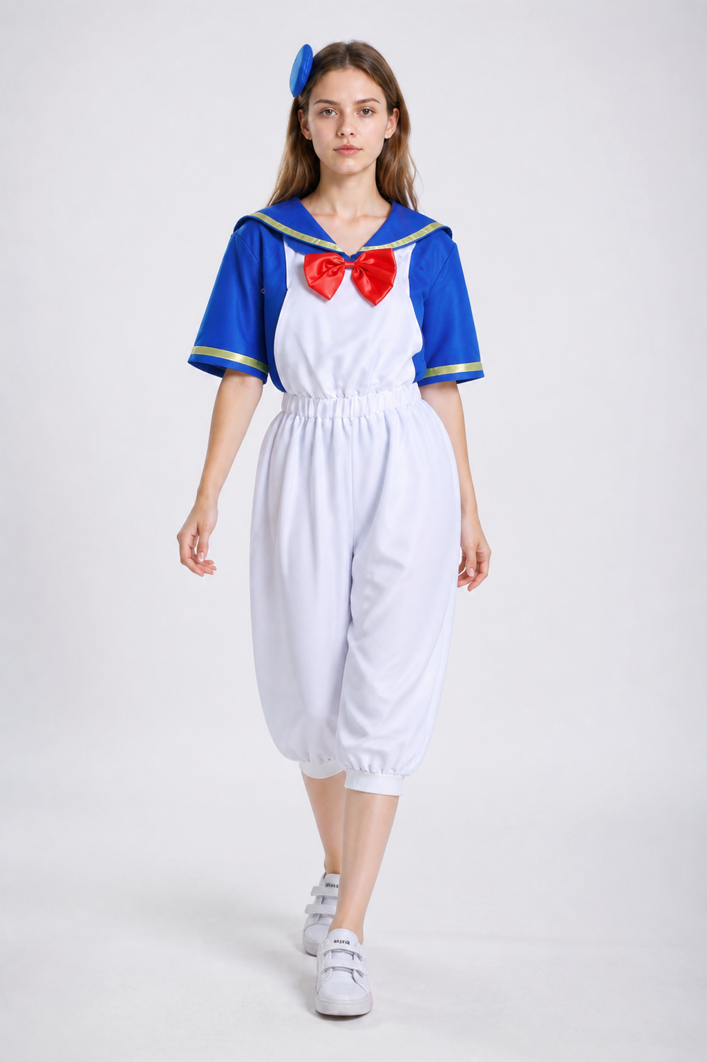Children’s Donald Duck Jumpsuit with Red Bow Tie product detail