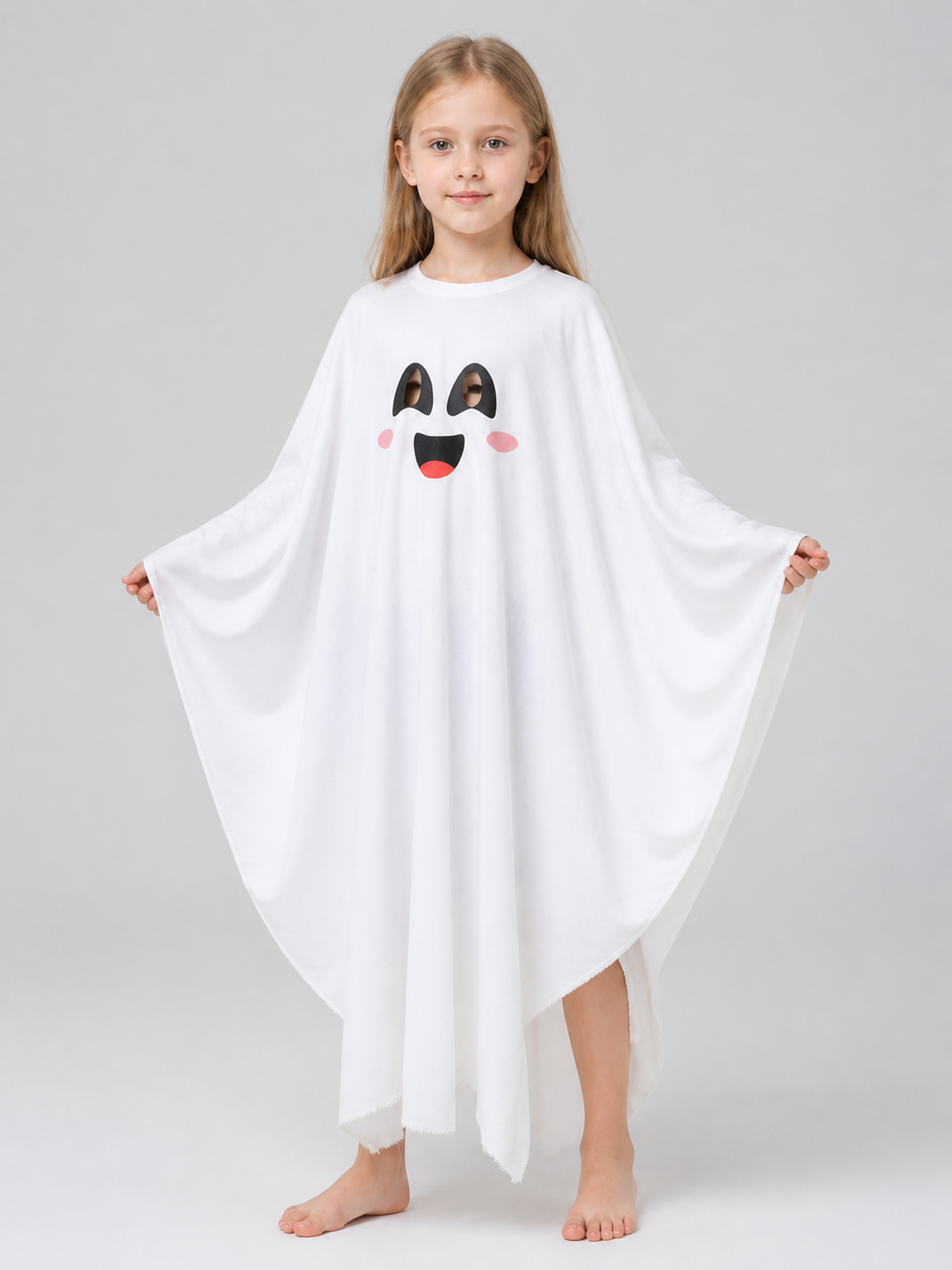 Halloween Ghost Costume, White Outfit