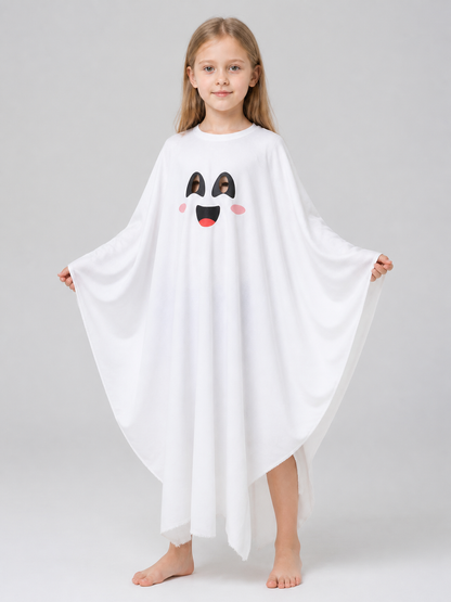 Halloween Ghost Costume, White Outfit