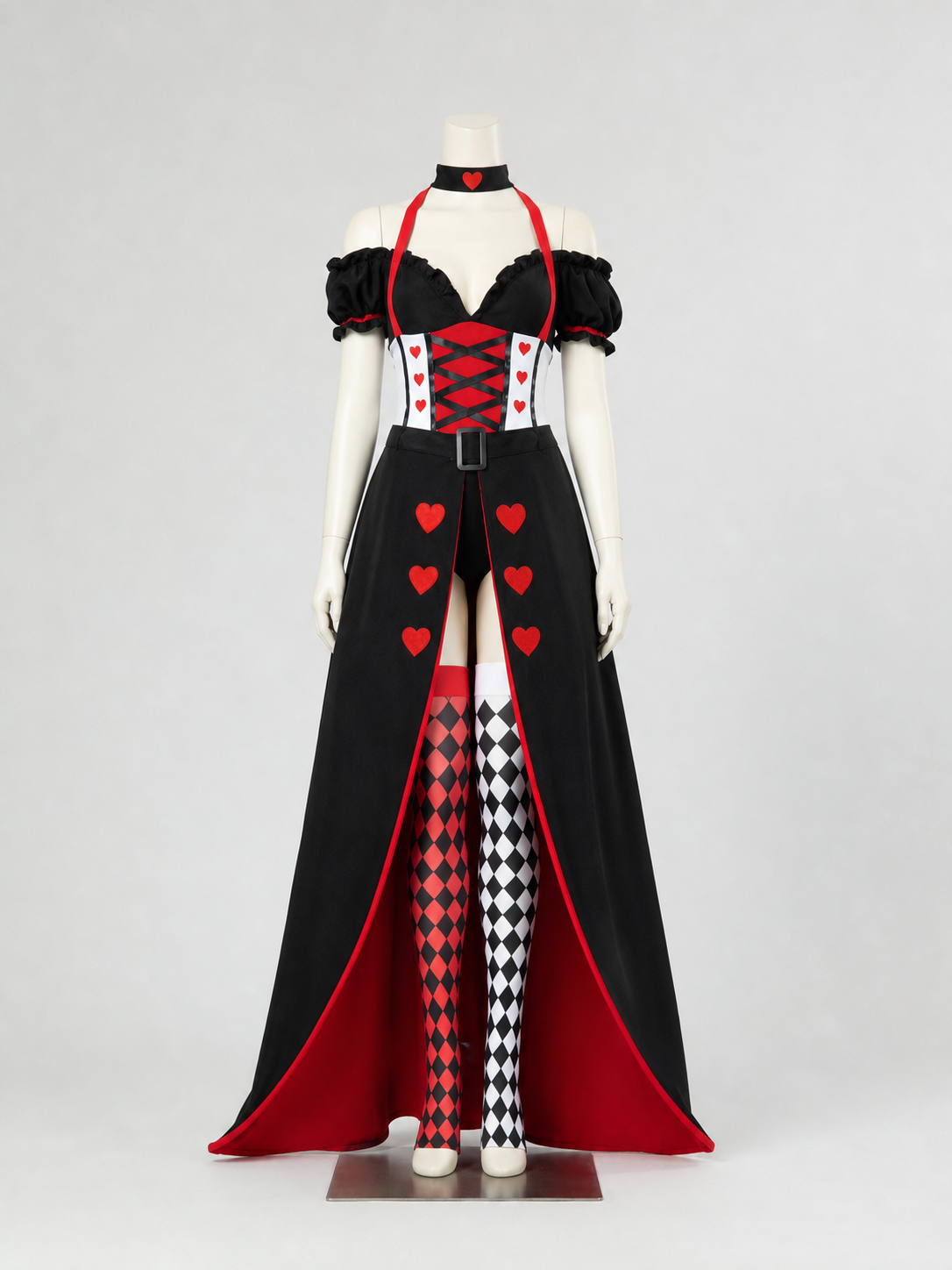 Retro Costume with Corset Dress and Accessories Costume Dresses detail 2