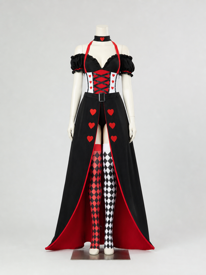 Retro Costume with Corset Dress and Accessories Costume Dresses detail 2