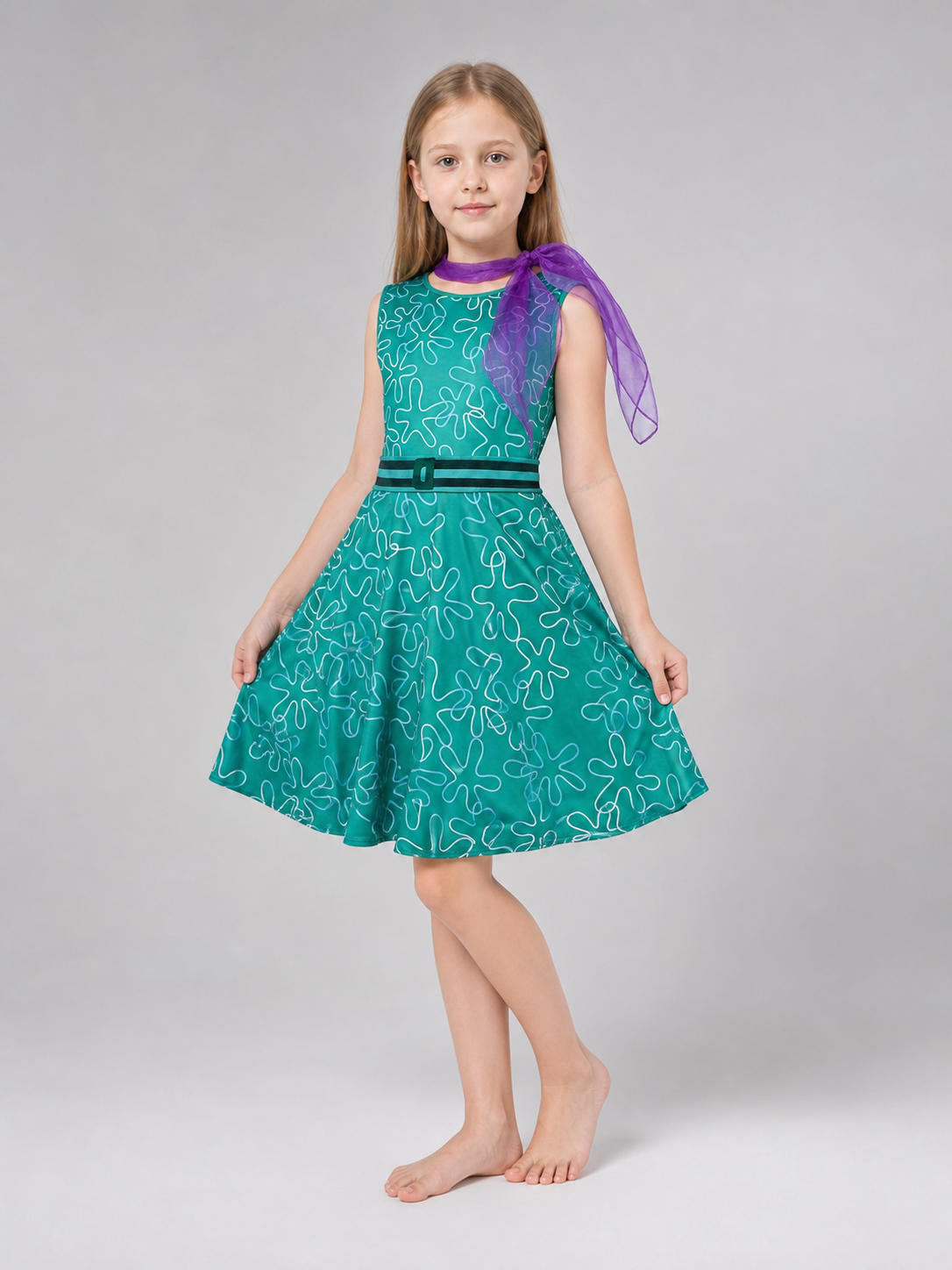 Inside Out 2 Cosplay Costume Dress