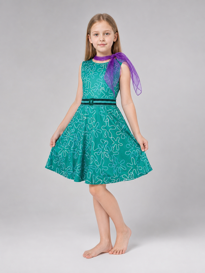 Inside Out 2 Cosplay Costume Dress