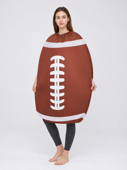 Football-Shaped Carnival Costume