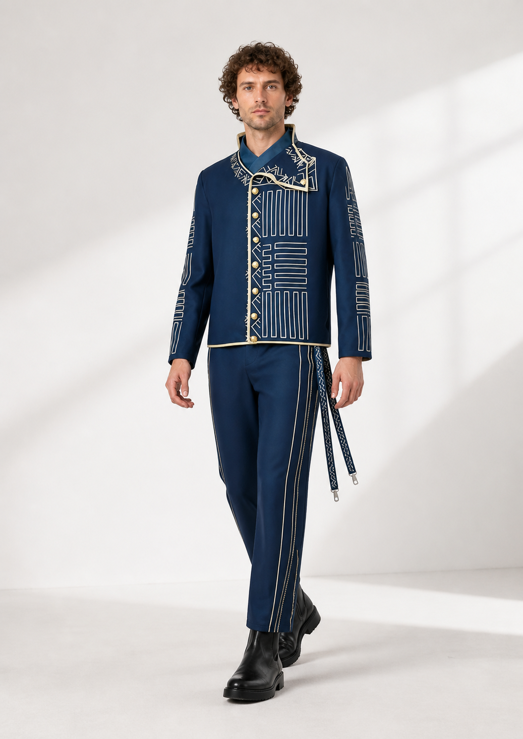 Character Cosplay Costume, Jacket and Pants Costumes detail