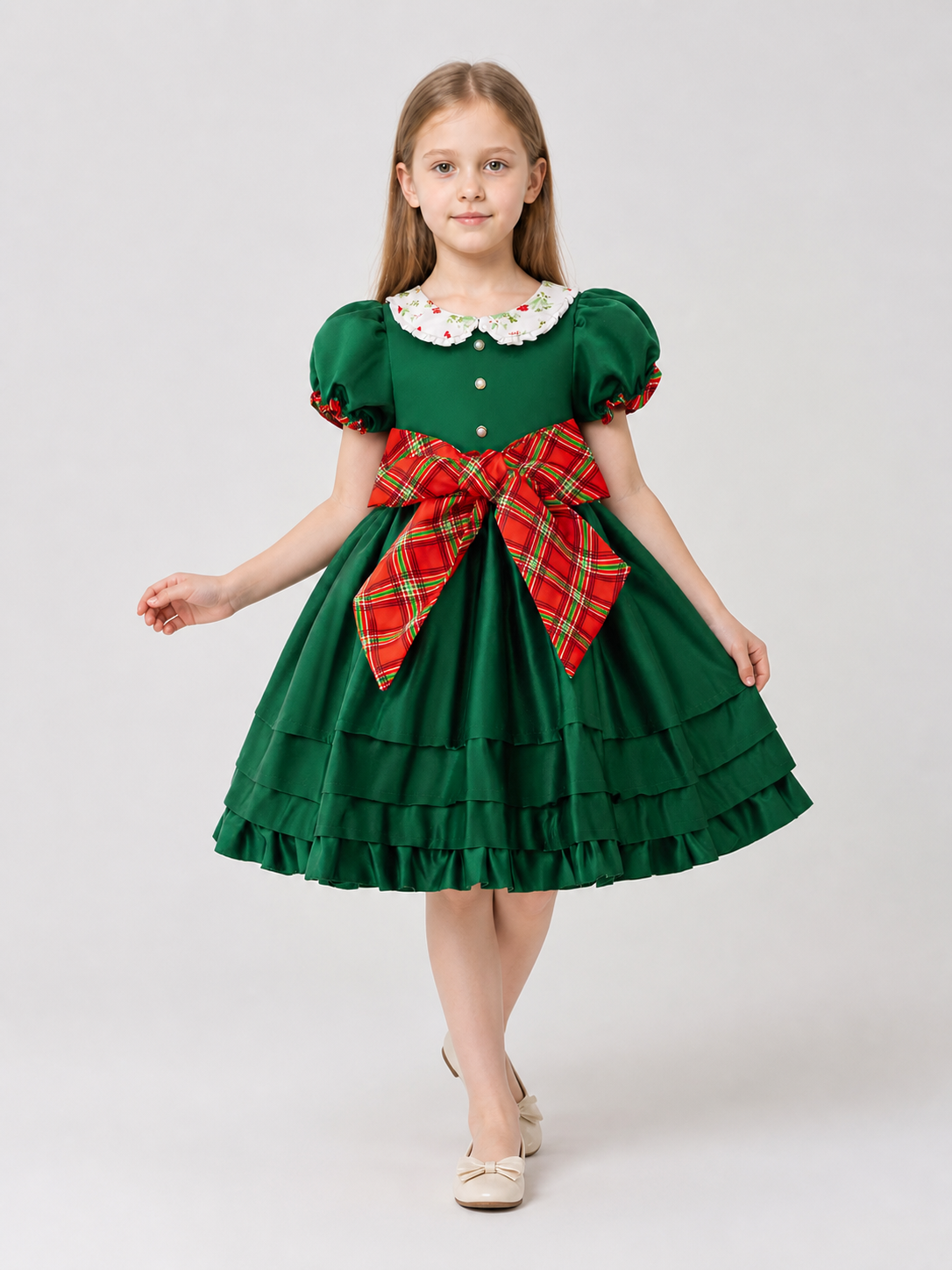 Costume Dress with a Full Skirt for Performances Costume Dresses detail 2