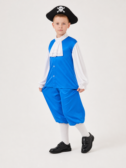 Pirate Costume with Shirt and Hat