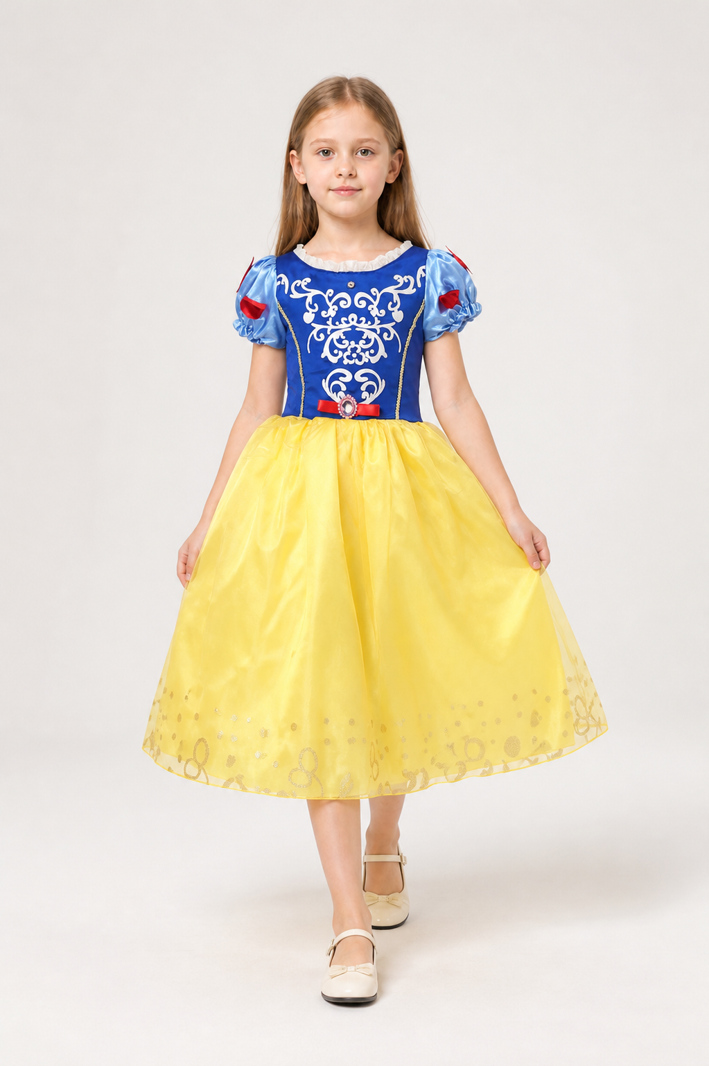 Princess costume with a full skirt and bow Costume Accessories detail 2