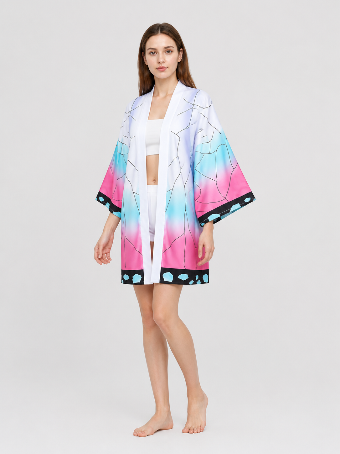Adult Butterfly Cape with Gradient Wings